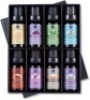 Lot of (50) New&nbsp;Lagunamoon Essential Oils Set,Pure Aromatherapy Oils Lavender, Eucalyptus, Cinnamon, Frankincense, Clove, Rosemary, Peppermint and Lemon