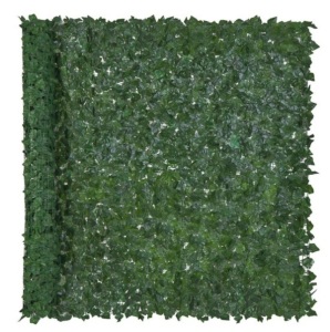 Outdoor Faux Ivy Privacy Screen Fence, 96x72 In.