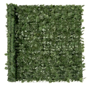 Outdoor Faux Ivy Privacy Screen Fence, 94x59 In.