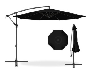 Offset Hanging Patio Umbrella - 10ft, Black