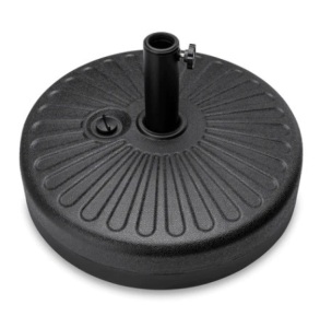 Plastic Patio Umbrella Base Pole Holder, Black