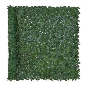 Outdoor Faux Ivy Privacy Screen Fence, 96x72in