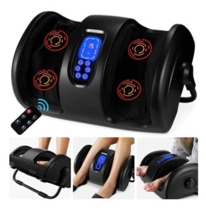 Reflexology Shiatsu Foot Massager, Black