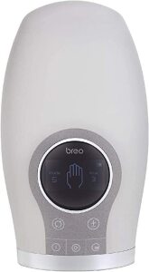 Breo WOWOS Hand Massager with Heating Function, Air Pressure, APP Control, Cordless, Deep Tissue Massage for Finger Numbness, Palm Arthritis, Pain Relief