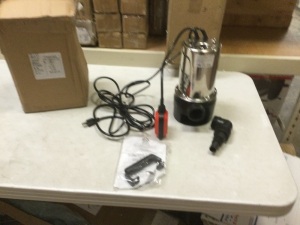 1.5 HP Submersible Pump. Untested E-Commerce Return