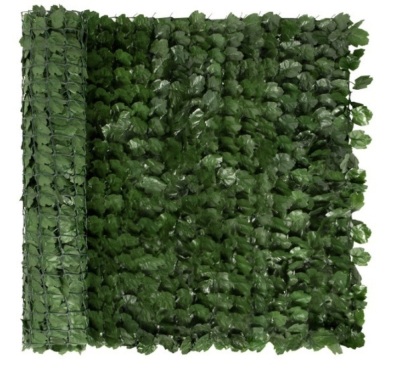 Outdoor Faux Ivy Privacy Screen Fence, 94x39 In.