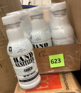 Faber Hand Sanitizer - 16 Oz. Bottles, 12 Pack