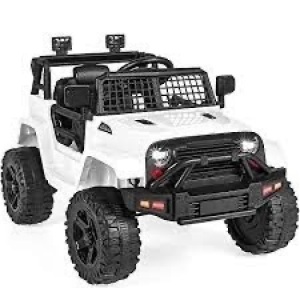 12V Kids Ride-On Truck Car w/ Parent Remote Control, Spring Suspension