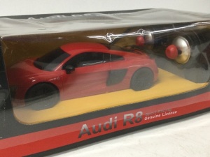 Best Choice Products 1/24 Scale 27MHz Officially Licensed Remote Control Audi R8 Luxury RC Sport Toy Car w/ Lights, Shock Suspension System -RED,NEW