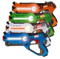Set of 4 Infrared Laser Tag Guns w/ 4 Settings