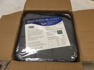 25 lbs Queen Size Weighted Blanket. NEW