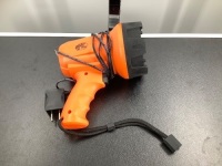 Rechargeable LED Floating Spotlight, Powers On, Ecommerce Return