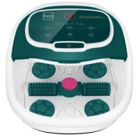 Automatic Heated Shiatsu Massage Foot Bath Spa w/ Pumice Stone, Emerald