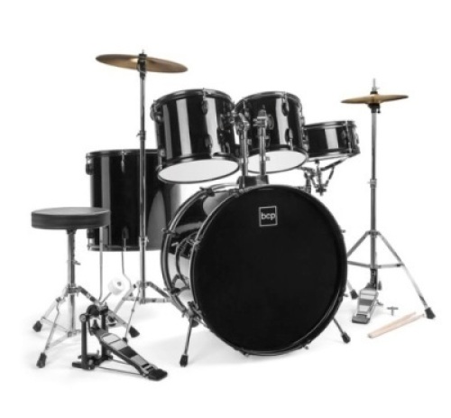 5-Piece Full Size Drum Set For Adults