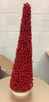 Lot of (4) Christmas Tree Home Decor, Appears New