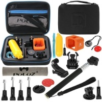 18 in 1 Surfing Accessories Combo Kit + EVA Case For GoPro HERO5 /4 Session Bag. NEW