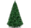 Premium Artificial Pine Christmas Tree w/ 1,000 Tips, Foldable Metal Base,APPEARS NEW