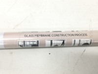 GLASS MEMBRANE CONSTRUCTION PROCESS,APPEARS NEW