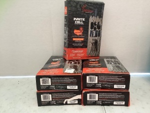 Lot of (5) Wildgame Innovations Trail Cameras, Untested, E-Comm Return, Retail 799.95