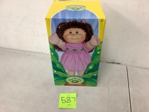 Cabbage Patch Kids Vintage Retro Style Yarn Hair Doll - Original Brunette Hair/Brown Eyes