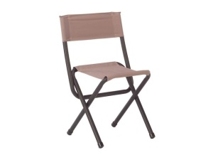 Coleman Woodsman II Camp Chair Polyester, Aluminum, Tan - Appears New