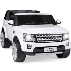 12V 2-Seater Licensed Land Rover Ride-On w/ Parent Remote Contr