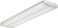 Lithonia Lighting LBL4&nbsp;4' Commercial LED Wraparound Indoor Light, White - Appears New&nbsp;