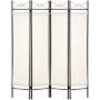 BCP. SKY. 5693. : Best &nbsp;Choice products &nbsp;6 Ft &nbsp;4 Panel Folding &nbsp;provacy Screen &nbsp;Room Divider Decoration Accent W / Steel frame&nbsp;
