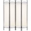BCP. SKY. 5693. : Best &nbsp;Choice products &nbsp;6 Ft &nbsp;4 Panel Folding &nbsp;provacy Screen &nbsp;Room Divider Decoration Accent W / Steel frame&nbsp;