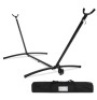 Portable Heavy-Duty Steel Hammock Stand w/ Built-In Wheel, Case,&nbsp;9ft, Black
