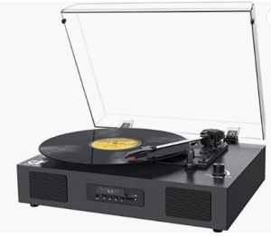 Portable Record Player, Color Varies From Stock Photo, Powers Up, Appears New, Retail $55.00