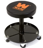WEN 73012T 300-Pound Capacity Pneumatic Rolling Mechanic Stool