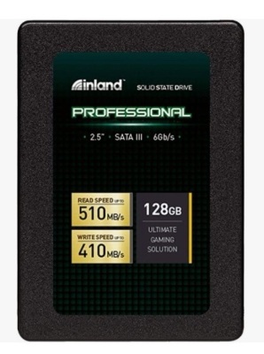 Inland Professional 128GB Solid State Drive, Appears New, Retail 19.99