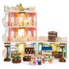Deluxe Cottage Dollhouse Mansion Pretend Toy Playset w/ Tiny Critters&nbsp;