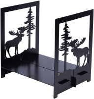 Lot of (2)&nbsp;INNO STAGE Firewood Rack, Wood Log Holder for Indoor Fireplace, Elk - Appear New&nbsp;