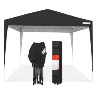 Outdoor Portable Pop Up Canopy Tent w/ Carrying Case, 10x10ft, Blue