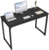 Foxemart Computer Desk 47&rdquo; Modern Sturdy Office Desk&nbsp;Writing Table, Black - Appears New&nbsp;&nbsp;
