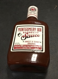 Case of (23) 28 oz Bottles of Montgomery Inn Barbecue Sauce, Sweet & Tangy, Exp Date 10/21 - Appear New