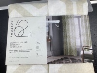 Project 62 Light Filtering Curtains, 2 Panel Set, Appears New