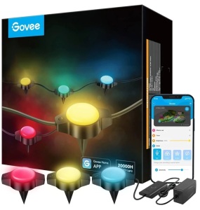 Govee Outdoor Ground Lights, Works, E-Commerce Return, Retail 74.99