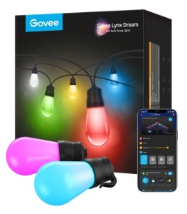 Govee Outdoor String Lights, Works, Appears New, Retail 69.99