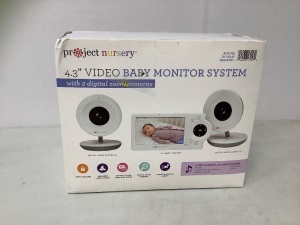 Project Nursery Video Baby Monitor, New, Retail $150.00