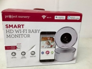 Project Nursery Smart HD Baby Monitor, New, Retail $170.00