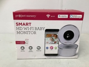 Project Nursery Smart HD Baby Monitor, New, Retail $70.00