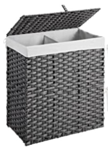 GREENSTELL Laundry Hamper, May Vary From Stock Photo, Appears New, Retail 59.99