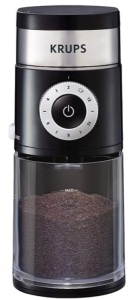 Krups Precision Coffee Burr Grinder, Powers Up, Appears New, Retail $66.00