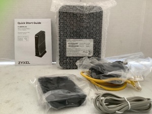 Zyxel Wireless Modem/Router, Untested, New, Retail $87.00