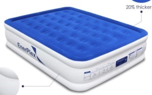 EnerPlex Queen Air Mattress, E-Commerce Return, Retail 134.99