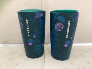 2pcs Starbucks 12oz Tumblers, New, Retail $40.00