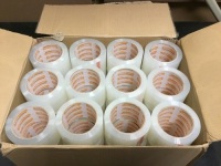 Tape King Clear Packing Tape, 3" Wide Rolls, 24 Pack - Appears New